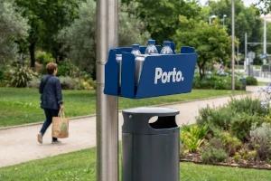 Simulação do aro em ambiente de parque.