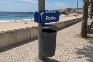 Simulação do aro em ambiente da praia.