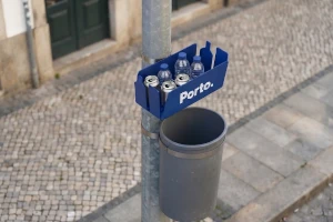 Simulação do aro em ambiente de rua.
